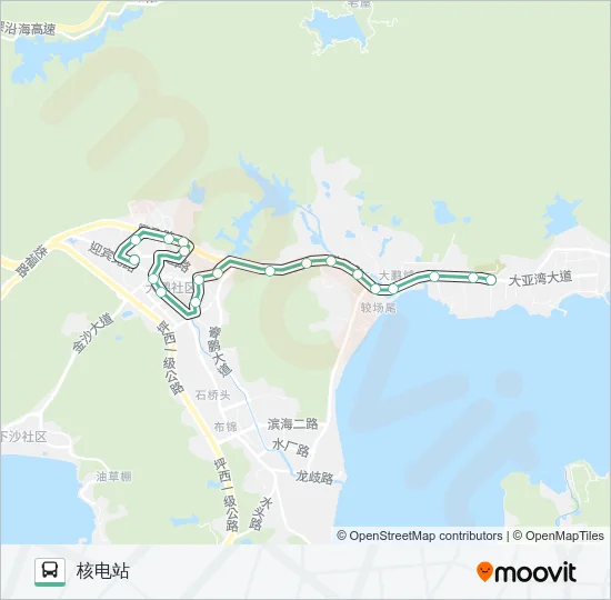 M471 Bus Line Map