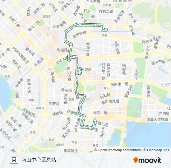 M475 Bus Line Map