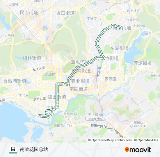 M476 Bus Line Map
