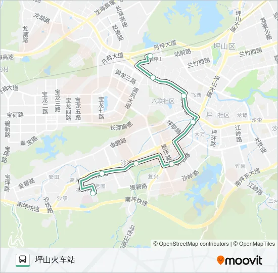 M480 Bus Line Map