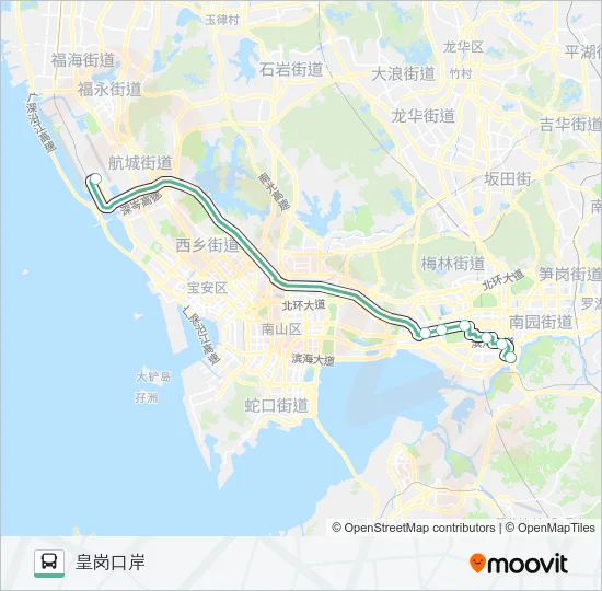 机场9线 Bus Line Map