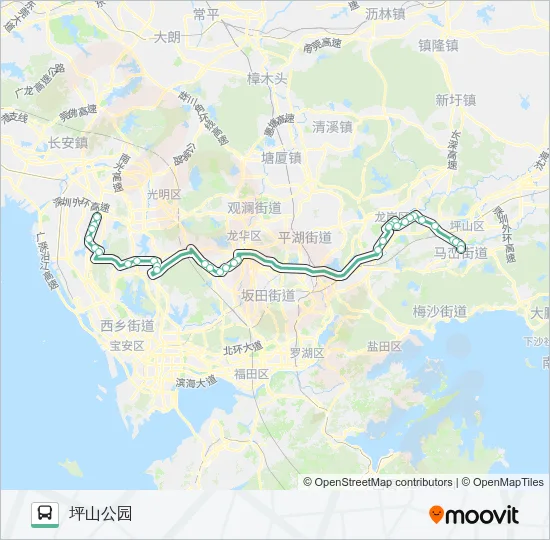 新通宝T1 Bus Line Map