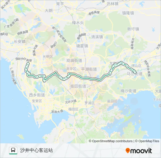 新通宝T1 Bus Line Map