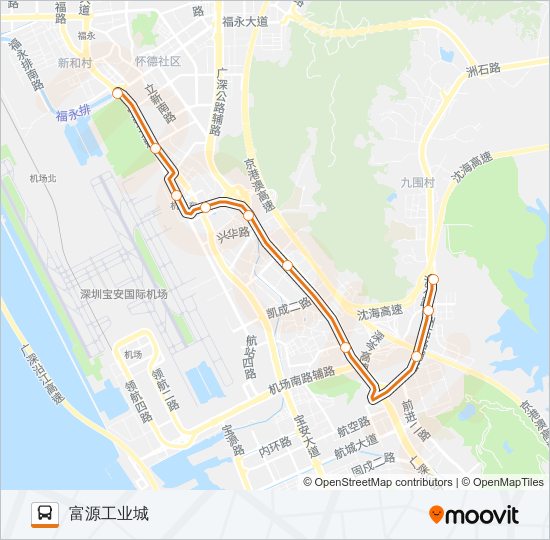 公交高峰专号路的线路图