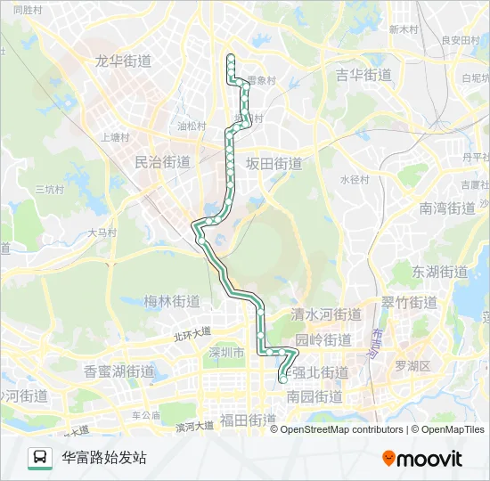 317区间线 Bus Line Map