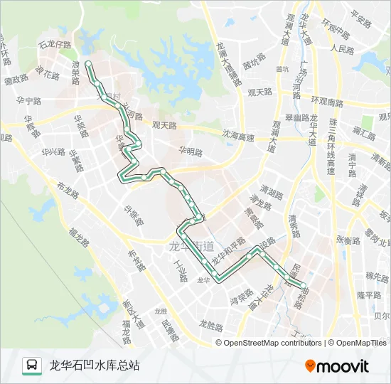 324区间线 Bus Line Map