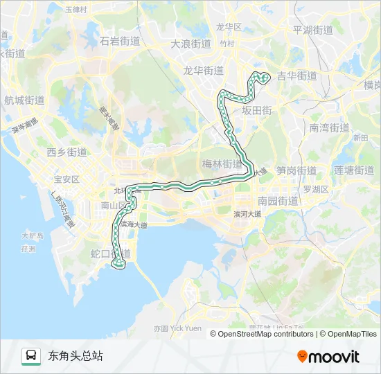 334区间线 Bus Line Map