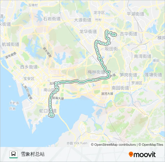 334区间线 Bus Line Map