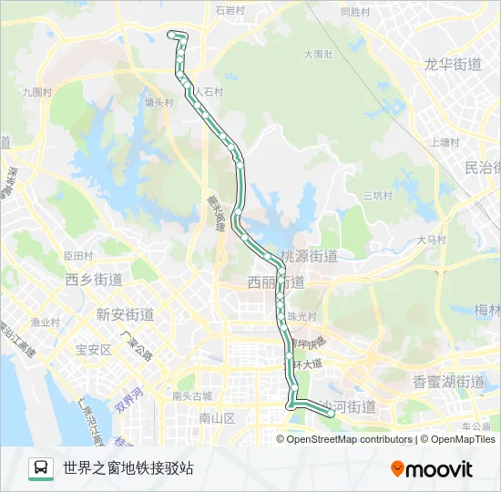 392区间线 Bus Line Map