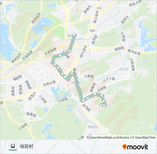 930安良线 Bus Line Map