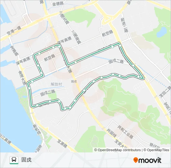 B778 Bus Line Map