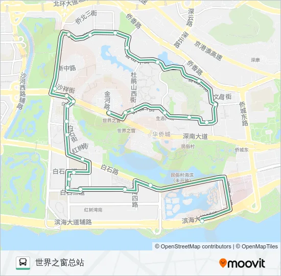 M486 Bus Line Map