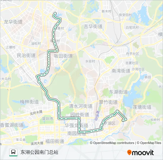 M481 Bus Line Map