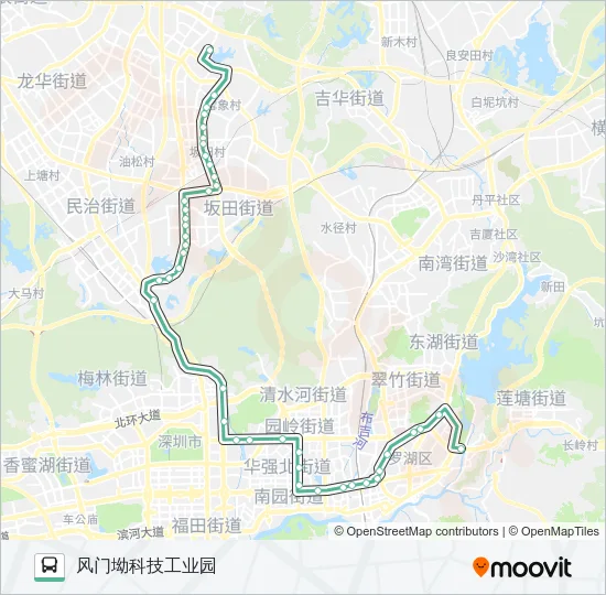 M481 Bus Line Map