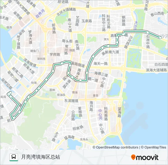 M388 Bus Line Map