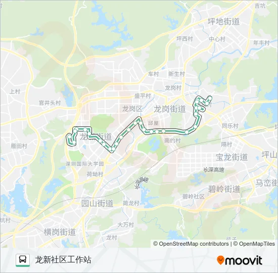 M320 Bus Line Map