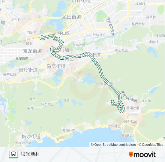 M426 Bus Line Map