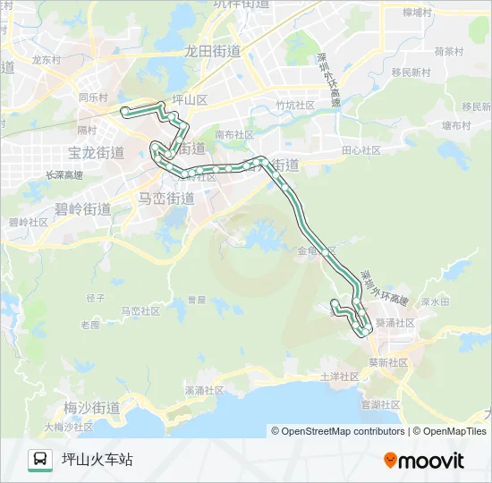 M426 Bus Line Map