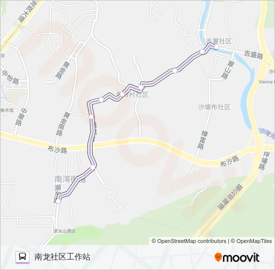 B881 Bus Line Map