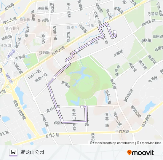 B884 Bus Line Map