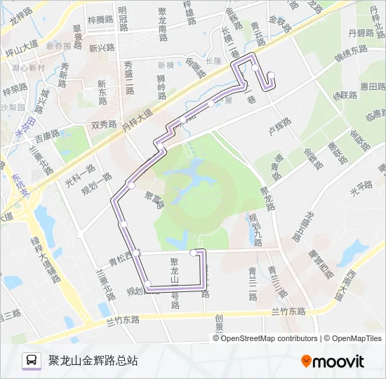 B884 Bus Line Map