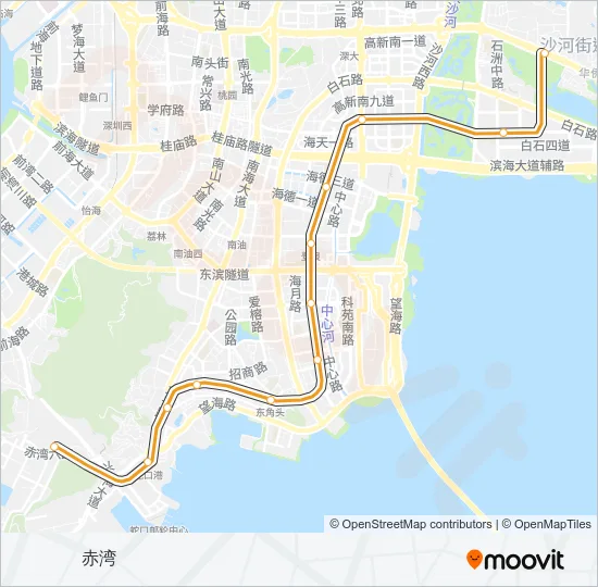 2号线 Metro Line Map