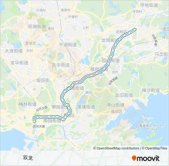 3号线 Metro Line Map