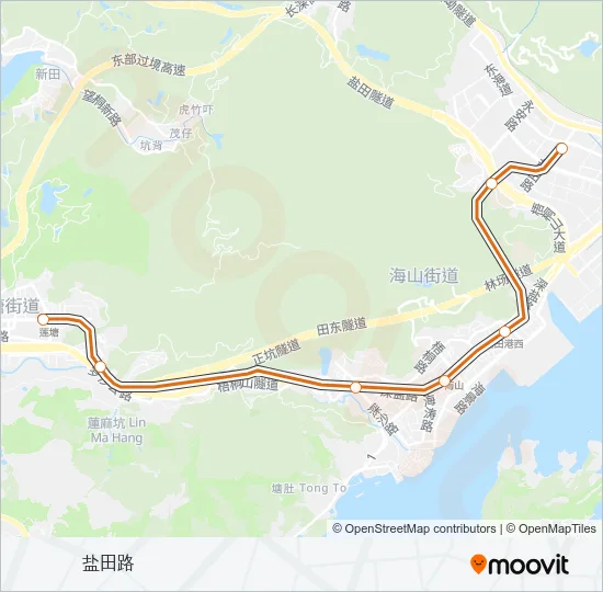 8号线 Metro Line Map