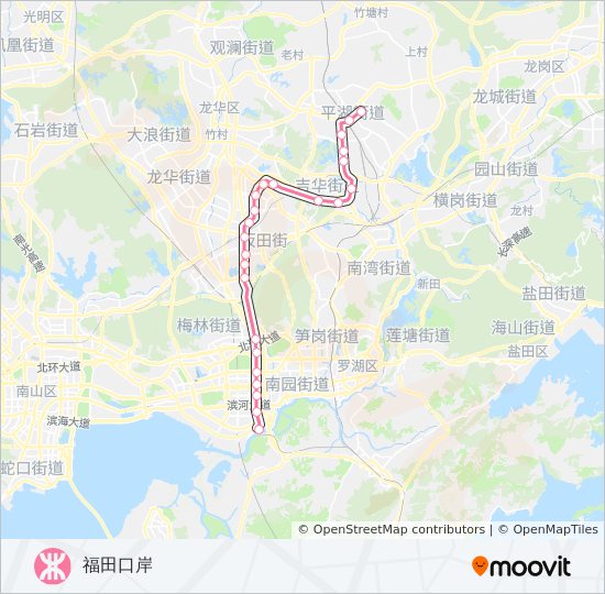 10号线 metro Line Map