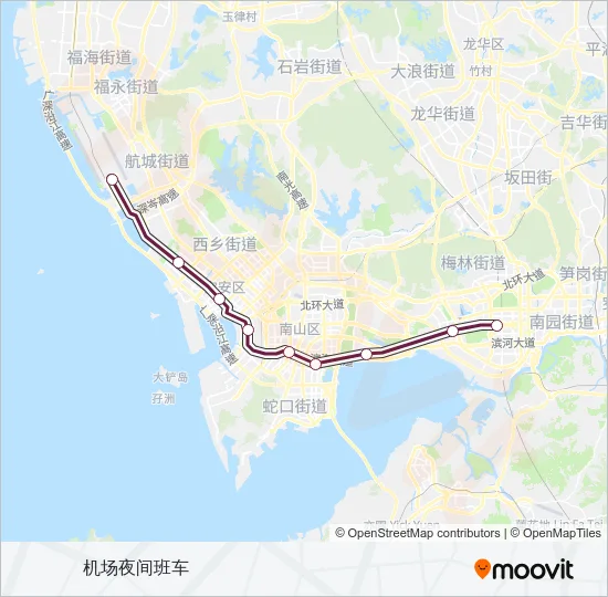 11号线 Metro Line Map