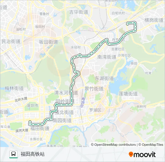 9 Bus Line Map