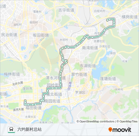 公交9路的线路图