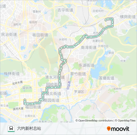 9 Bus Line Map