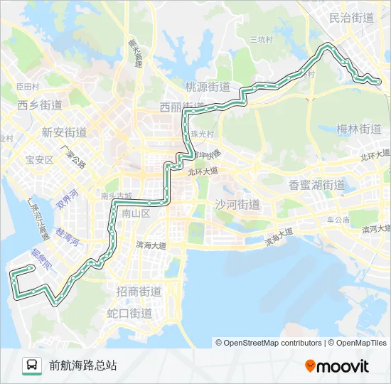 81 Bus Line Map