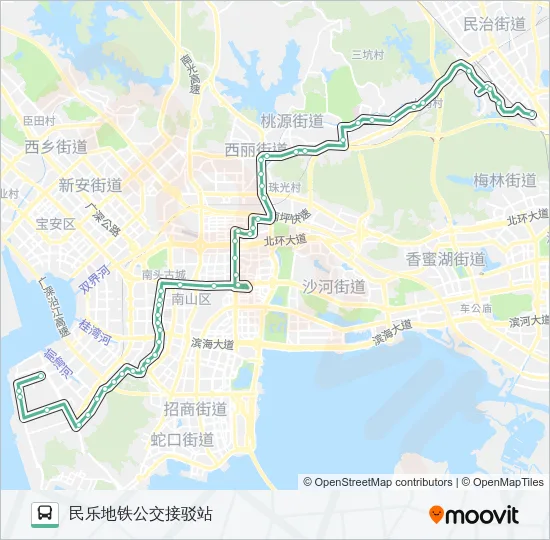 81 Bus Line Map