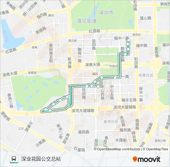 B709 Bus Line Map