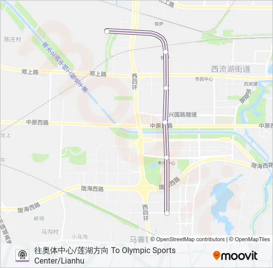 14号线 LINE 14 Metro Line Map