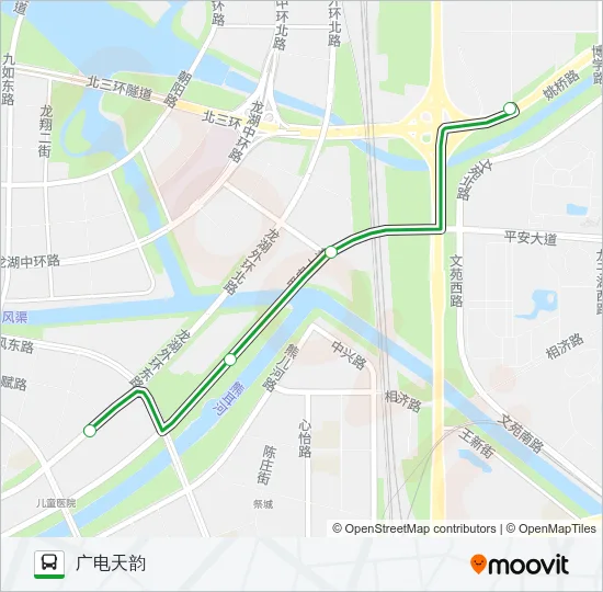 205路支线 Bus Line Map