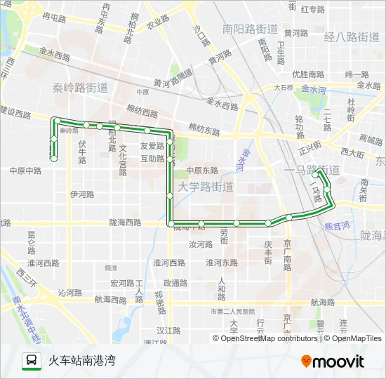 1 Bus Line Map