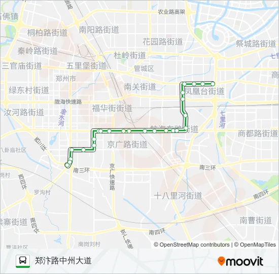 3 Bus Line Map