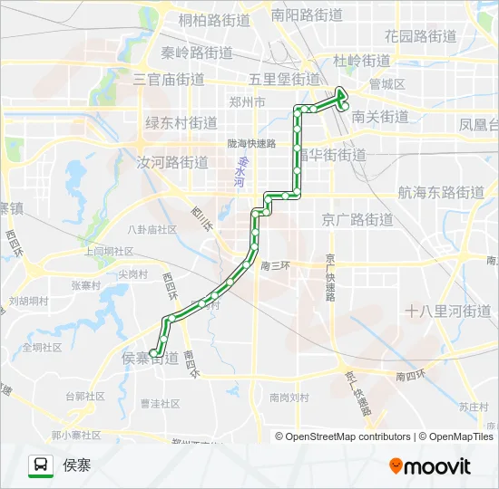 公交4路的线路图