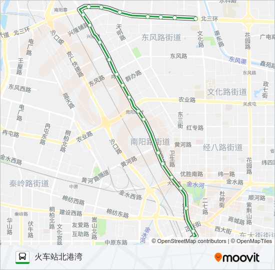 公交8路的线路图