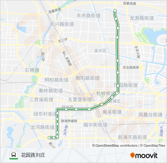 公交9路的线路图