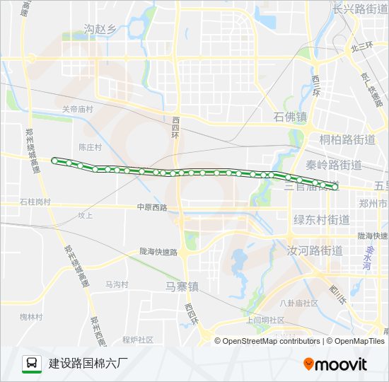 公交11路的线路图