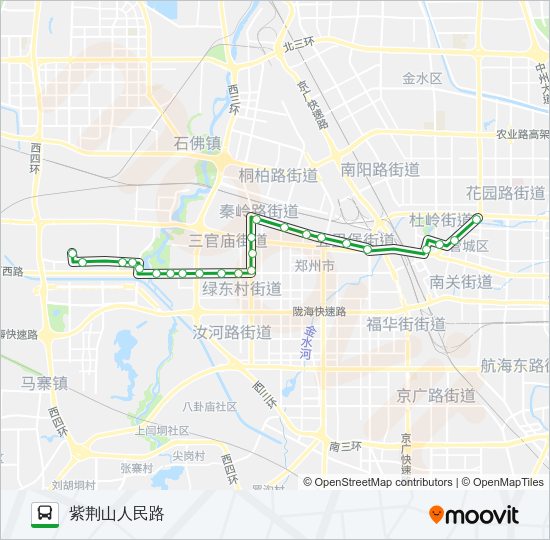 公交37路的线路图