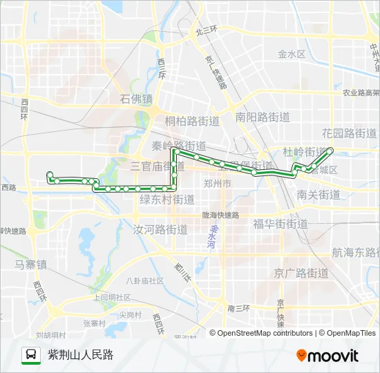 公交37路的线路图