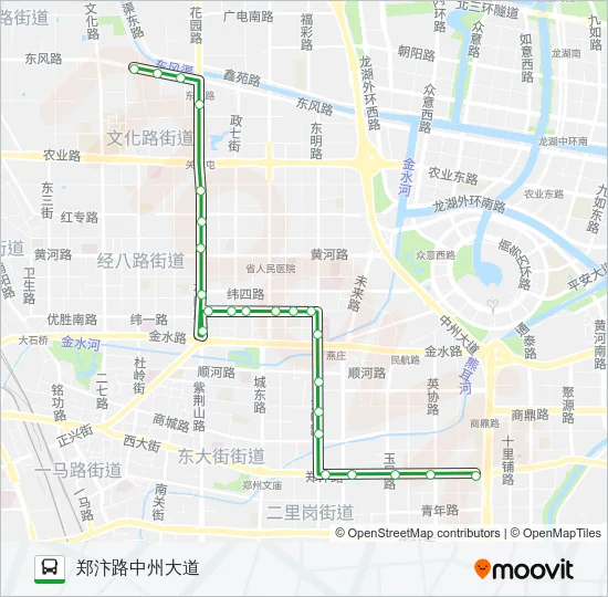 公交42路的线路图