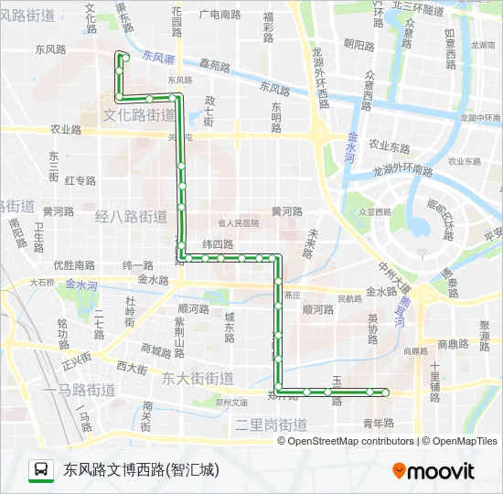42 Bus Line Map