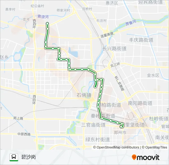 45 Bus Line Map