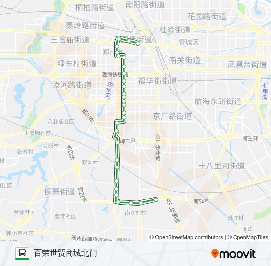 公交49路的线路图